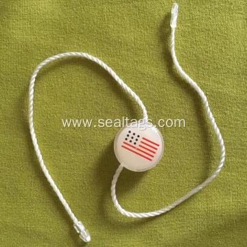 PVC layer plastic seal tags for clothing